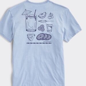 Vineyard Vines Island Time Rum Short-Sleeve Tee- size XL